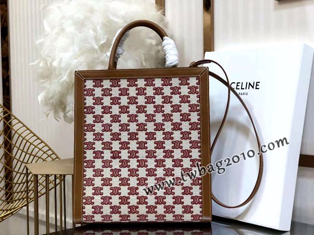 Celine專櫃2023新款單肩斜挎手拎托特包 192082 賽琳CABAS小號購物袋 sldj2210